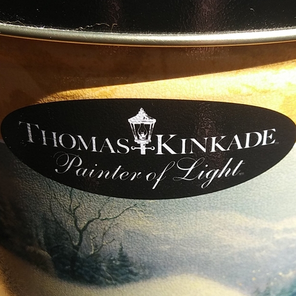 Thomas KINKADE "Silent Night" Tin - Picture 5 of 6